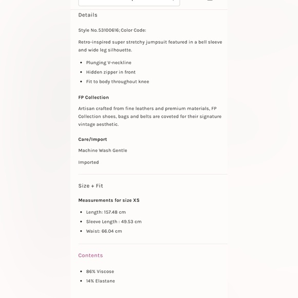 Free People Night Fever Yellow Wide-Leg Jumpsuit NWT - Picture 6 of 10